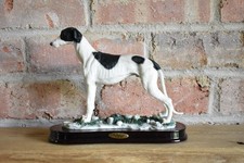 Greyhound Standing on Plinth Ornament The Juliana Collection Shelf Display (K)