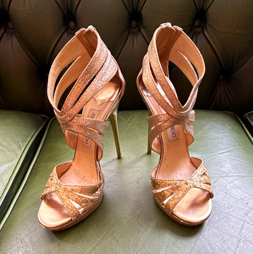 Jimmy choo gold glitter - jimmy,