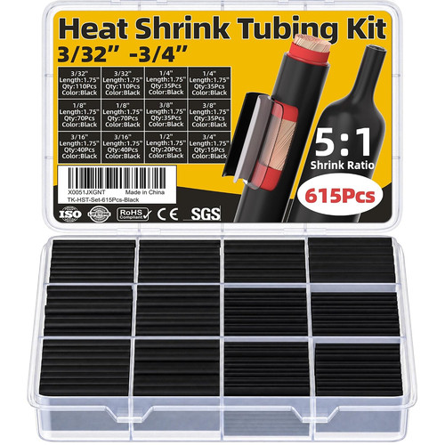 615 pcs heat - heat, kit