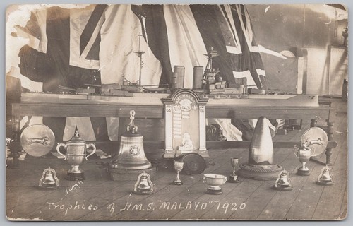 Hms malaya the - trophies, rp