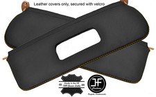 YELLOW STITCHING 2X SUN VISORS