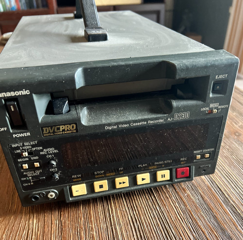 Panasonic d230p dvcpro - panasonic,