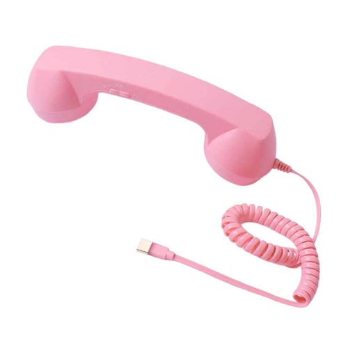 Retro telephone wired - telephone, handset