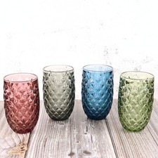 Set of 2 4 6 Textured Hi Ball