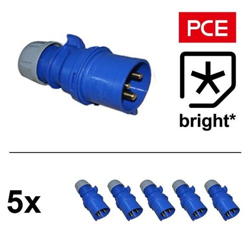Amp 3pin 1ph blue plug - 3pin,