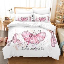 Girls Ballet Dress Bedding Set