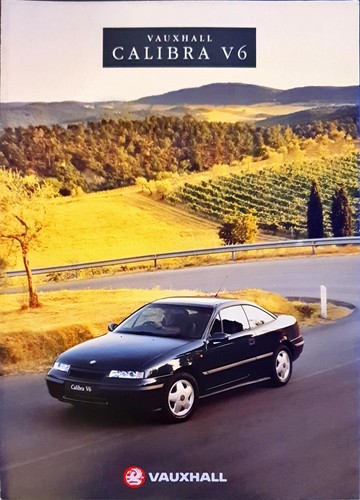 Vauxhall calibra brochure - calibra, v6