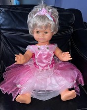 xl lissi baetz doll sleep eyes marked 70/20 25 inches 1970s blonde hair