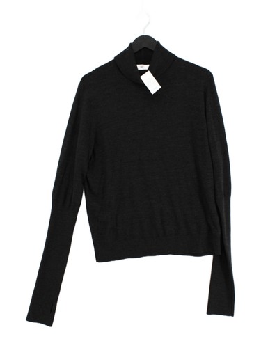 Cos women jumper grey - grey, 100%