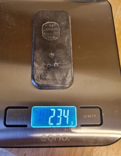 Lead bullion bar ingot first - lead,
