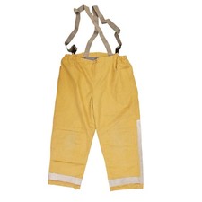 Firemans Trousers Brown Rescue Fire Service Uniform Fighters Goretex Grade A