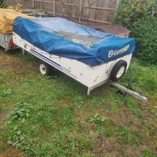 Conway Clipper Dl Trailer Tent, No Canvas, With Sink And Cooker, Galvanised