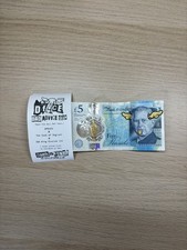 Dface X King Charles Gold £5 Note Cash Is King With Receipt