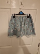 H&M Girls Unicorn Green Skirt