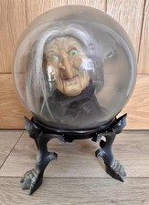 Gemmy Animated Light Up Talking Witch Spirit Ball Halloween Decoration Prop