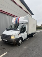 FORD TRANSIT 2013 REG LUTON VAN WITH TAIL LIFT REMOVAL TRANSPORT