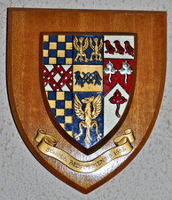Bedford School wall plaque