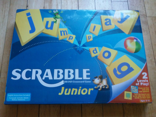 Junior scrabble board - board, game