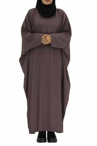 Plain closed butterfly - plain, abaya
