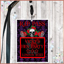 Personalised Gothic RIP VIP