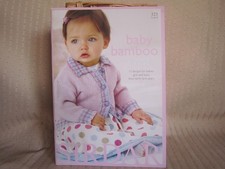 323- Sirdar Snuggly Baby Bamboo - 13 designs for boys & girls - Age 0-6 years