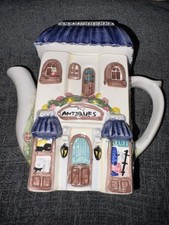 Vintage Leonardo Novelty Teapot  of The Antiques Shop 16cm