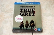 True Grit Limited Edition Triple Play HMV BluRay Exclusive Steelbook - DVD  58VG