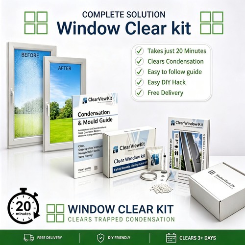 Window fogging kits dry - window,