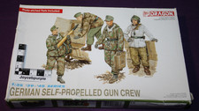 Dragon German Self-Propelled Gun Crew 1/35 scale model kit 6016.