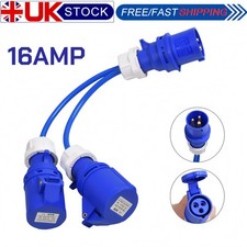16A Splitter Cable 240V