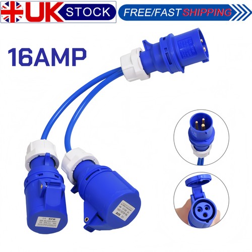 16a splitter cable 240v - 16a,