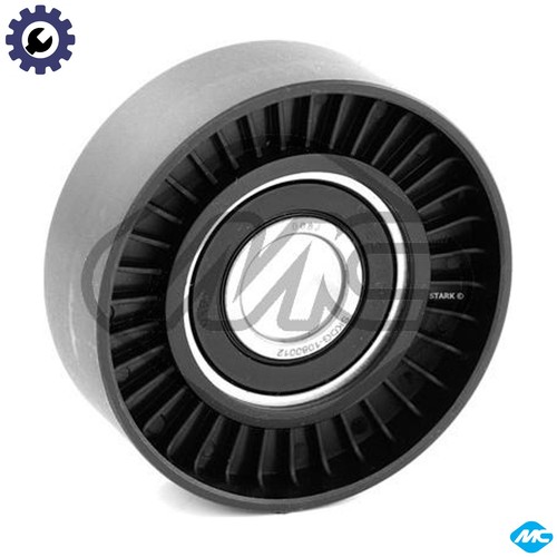 Deflectionguide pulley vribbed - deflectionguide,