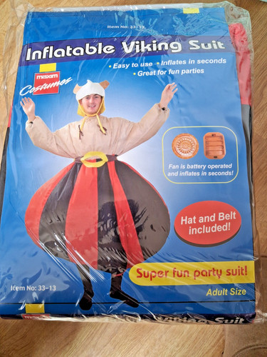 Inflatable viking suit adult - inflatable,