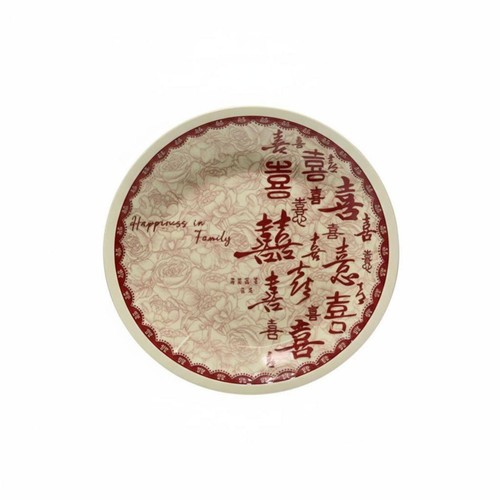 Wedding tableware set - tableware, red