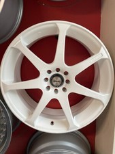4  x  7.5 x 18" BK RACING ECLIPSE/ TEAM DYNAMICS/ KONIG REFUBISHED ALLOY WHEELS