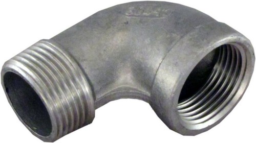 Deg street elbow stainless - 90, elbow,