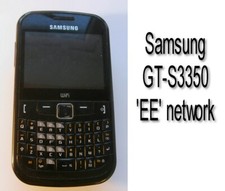 Samsung Chat 335 GT-S3350 mobile phone on EE. USED.  For spares/repair.