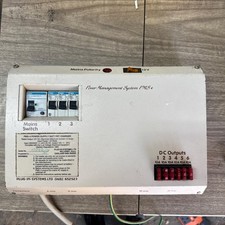 Plug In systems PMS4 , Caravan Power Management System And 12v Battery Charger .