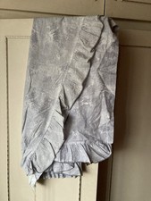 Grey/white Curtains 72”drop