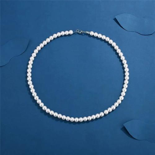 Pearl imitation white cream - imitation,