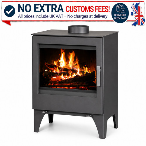 Wood burning stove - wood, v05