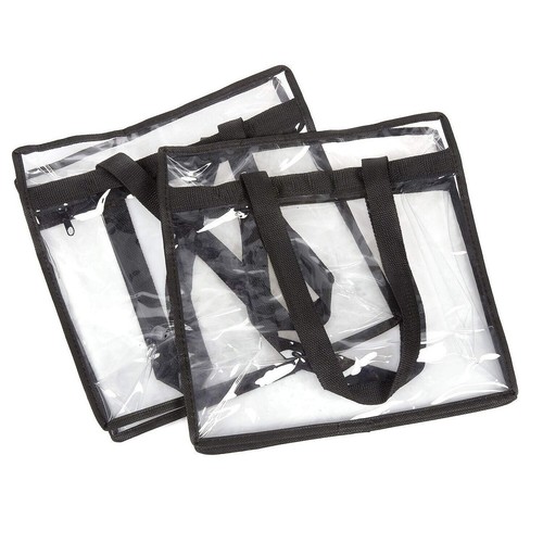 Piece clear tote - tote, pvc