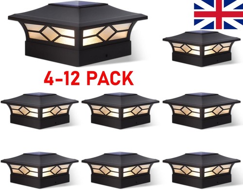 Solar post cap lights - cap,