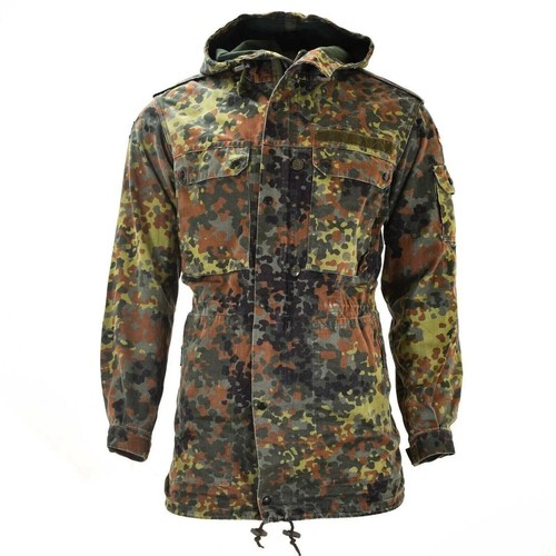 German army hooded flecktarn - german,