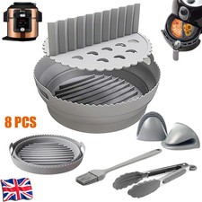 8PCS Silicone Air Fryer Liner
