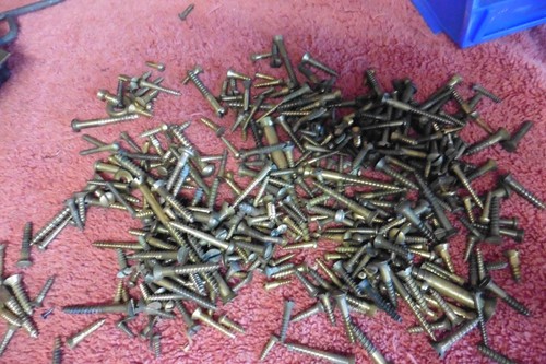 100 brass screws bolts from - 100's,