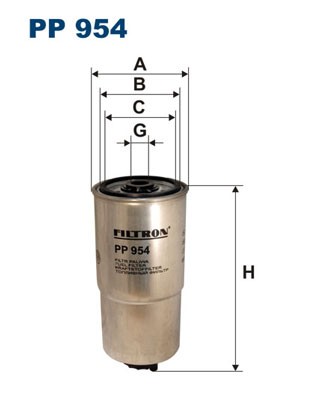 954 filtron fuel filter - pp,
