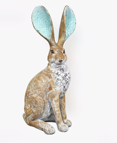 Decorative hare ornament with - decorative,