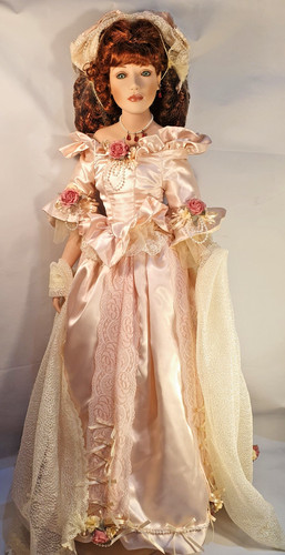 Porcelain doll laura - porcelain, "laura"