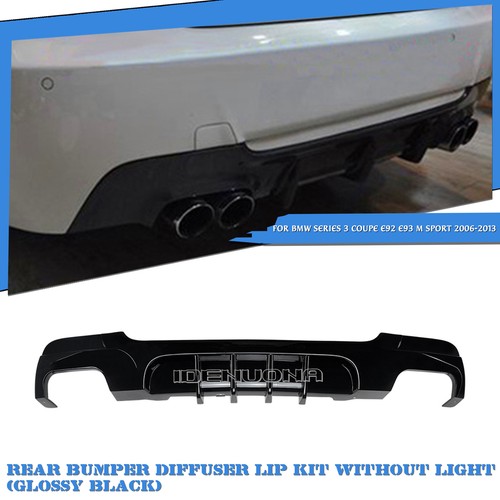 Car gloss black rear - gloss, lower
